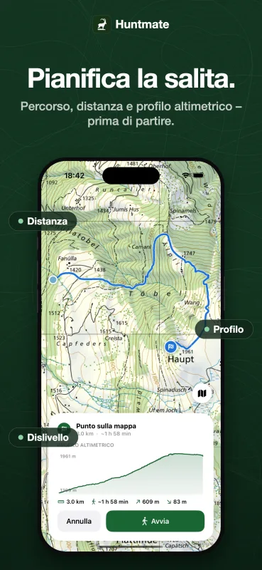 Plan the climb — route, distance and elevation profile before you set off